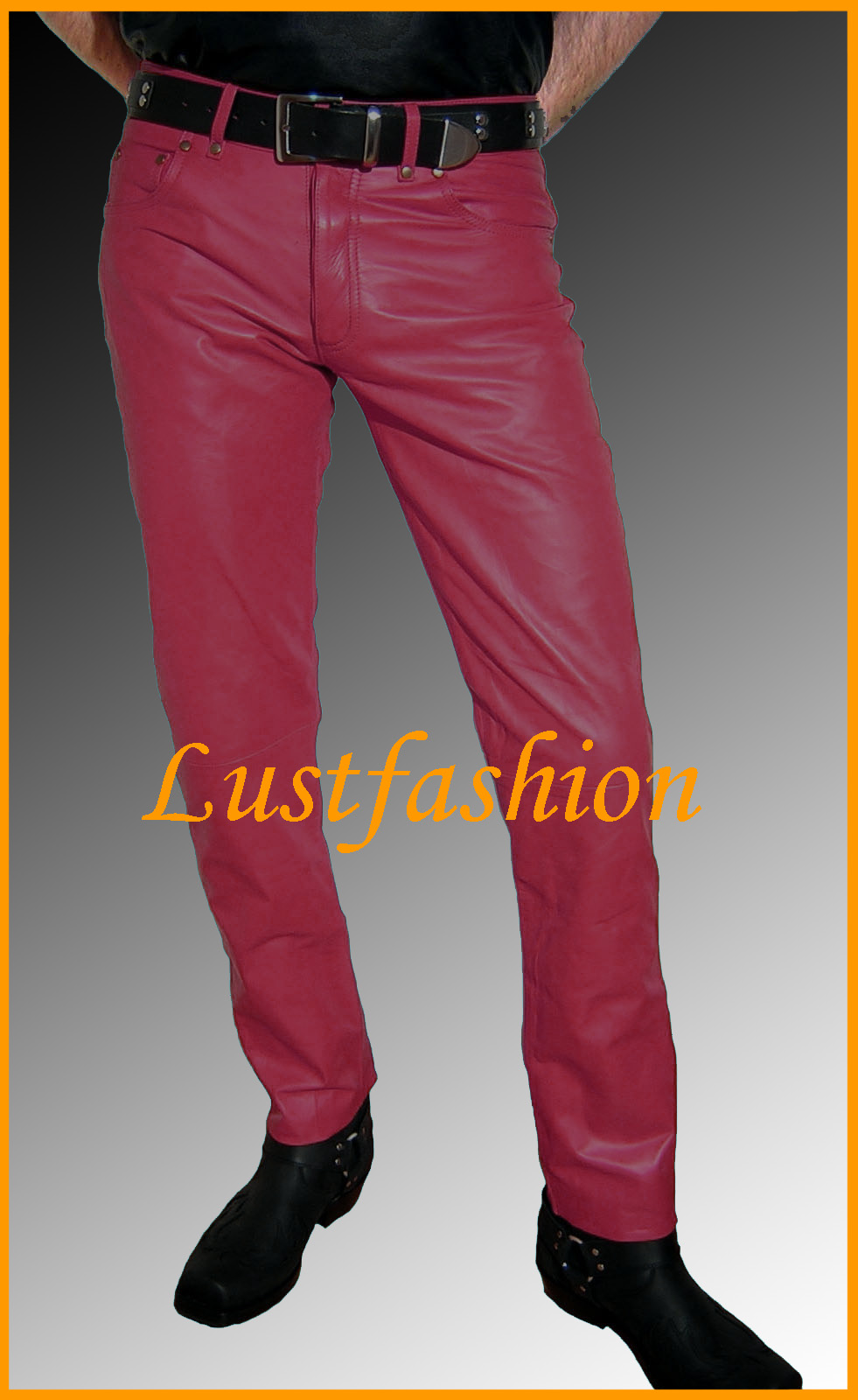 red 501 jeans