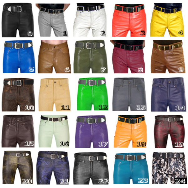 Leather chaps in different colors Leather chaps in different colors