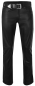 Preview: Leather jeans black W33 L32 leather lined