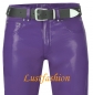 Preview: Leather trousers leather jeans purple