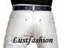 Preview: Leather trousers leather jeans white W36 L30