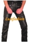 Preview: Lace up Leather trousers in different colors