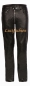 Preview: Leather jeans black with full zip W46 L32