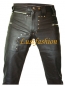Preview: Leather trousers with rivets in different colors