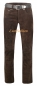 Preview: Rough leather trousers dark brown W33 L32