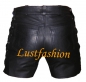 Preview: Leather shorts with laces in different colors