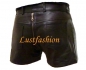 Preview: Leather shorts with full zip in different colors