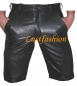 Preview: Cargo leather shorts in different colors
