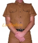 Preview: Leather shirt light brown