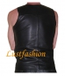 Preview: Leather shirt sleeveless in different colors