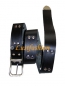 Preview: Leather belt black