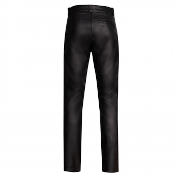 Leather trousers carpenter Style pants black W42 L34