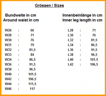 Lederhose im Zimmermanns Stil schwarz W36 L32