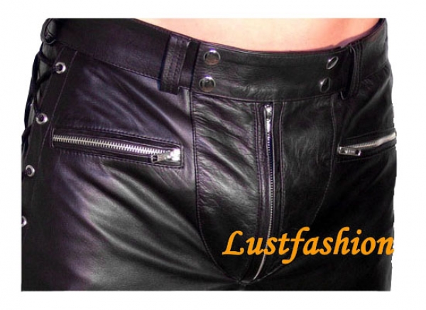 Lace up Leather trousers in different colors