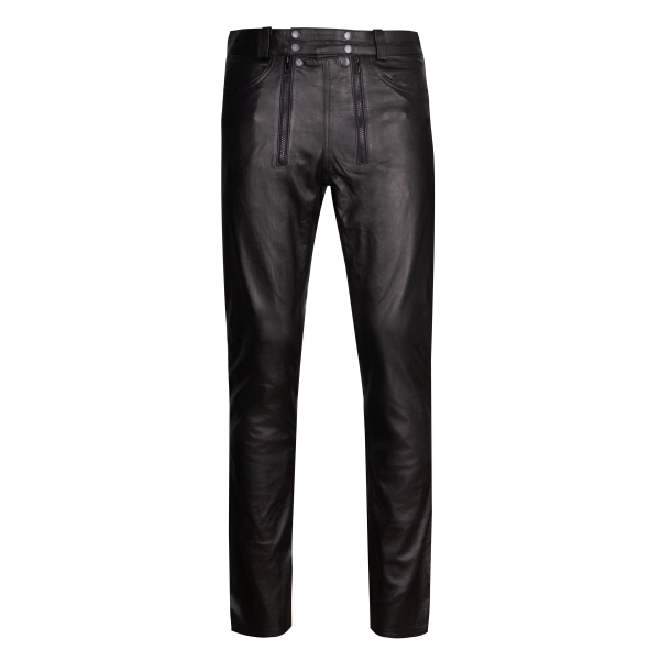 Leather trousers carpenter Style pants in different colors