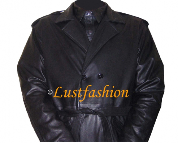 Leather coat for men in different colors