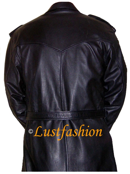 Leather coat for men in different colors